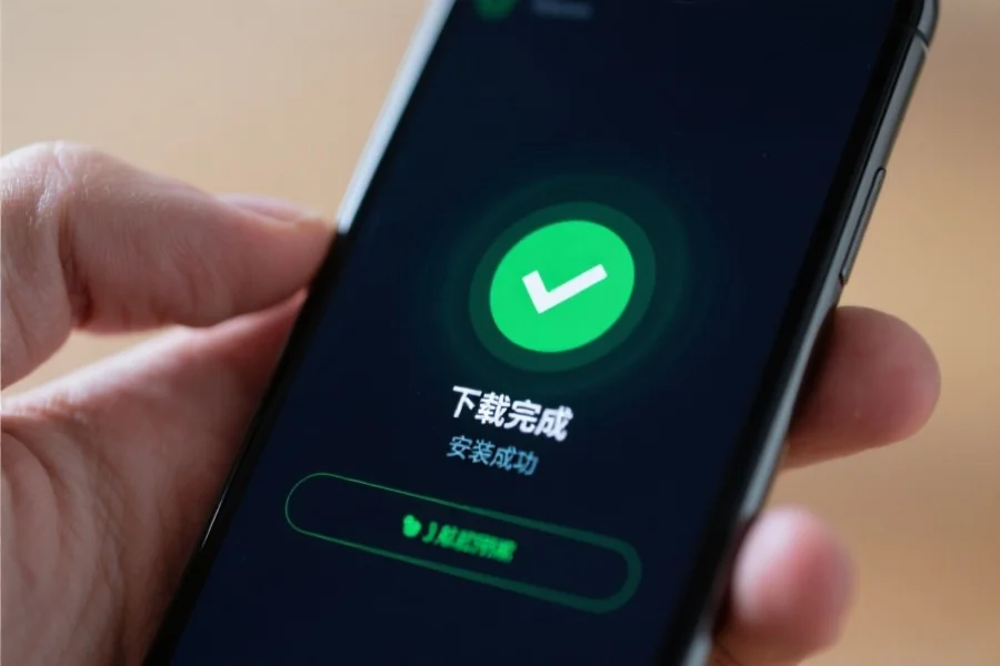 APP安装成功界面